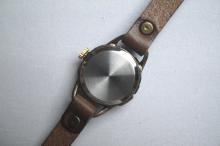 SS-1 クラック アンティーク ローマ SSサイズ　真鍮 ブラウン