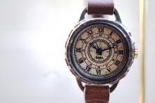 SS-1 クラック アンティーク ローマ SSサイズ　真鍮 ブラウン