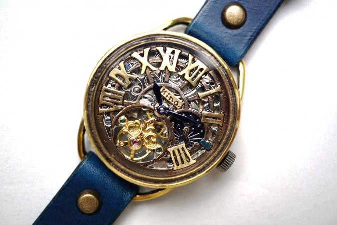 K-11　クラウン　真鍮　　スケルトン　ブルー