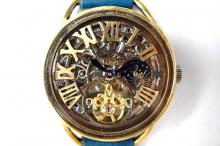 K-11　クラウン　真鍮　　スケルトン　ブルー