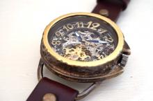 アラベスク　AT　SV/MOV　真鍮　ワインブラウン