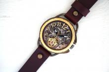 アラベスク　AT　SV/MOV　真鍮　ワインブラウン