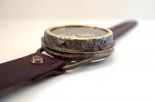 アラベスク　AT　SV/MOV　真鍮　ワインブラウン