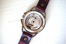 アラベスク　AT　SV/MOV　真鍮　ワインブラウン