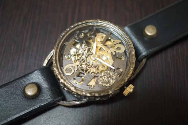 メカピョン　MV/GD 真鍮 　ブラック