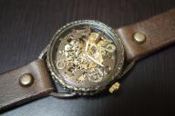 メカピョン　MV/GD 真鍮 　ブラウン