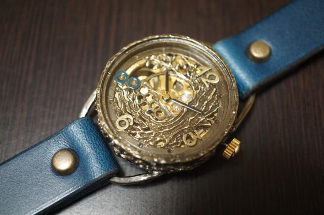 メカロウ　MV/GD 真鍮 　ブルー