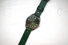 L-4 クラック ワールド ローマ 真鍮 グリーン