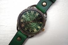 L-4 クラック ワールド ローマ 真鍮 グリーン