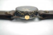 S-2 ハグルマ ワールド ローマ Sサイズ　真鍮ブラウン