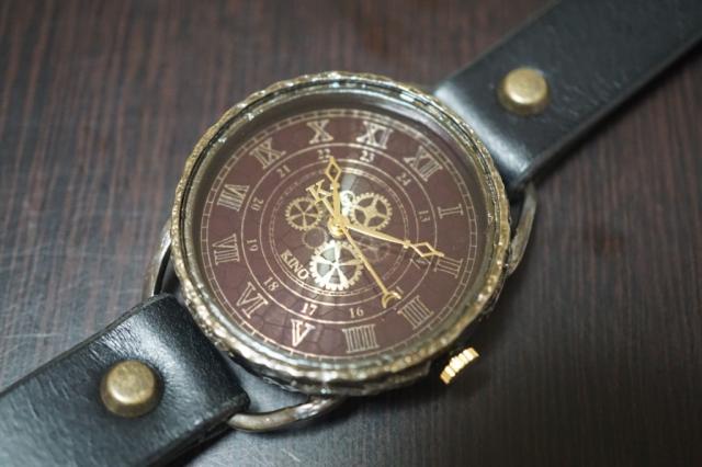 L-7 ハグルマワールド　ローマ　真鍮　ブラック